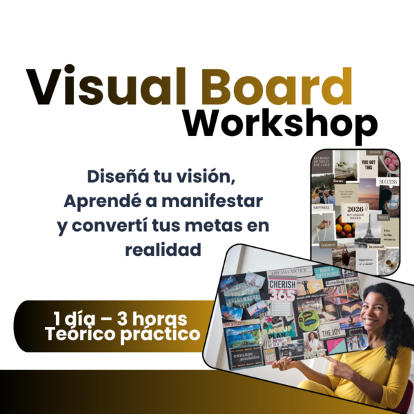 VISUAL BOARD WORKSHOP Online - Sábado 2 de Mayo