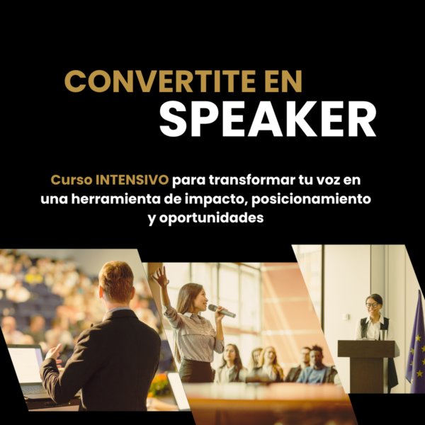 Convertite en Speaker  - El poder de tu voz